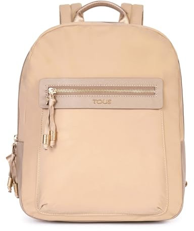 Tous Brunock Chain, Bolso Mochila para Mujer, Beige (Topo 695810088), 26x33x9.5 cm (W x H x L)