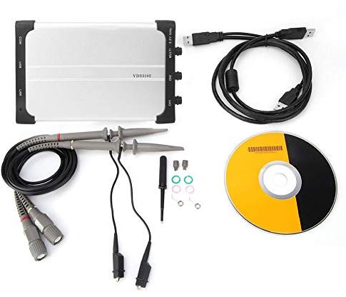 Sommerüberraschung Mehrkanal-Oszilloskop, Owon VDS3102 100 MHz 2 + 1 Mehrkanal 1 GS/s Virtuelles USB-Oszilloskop
