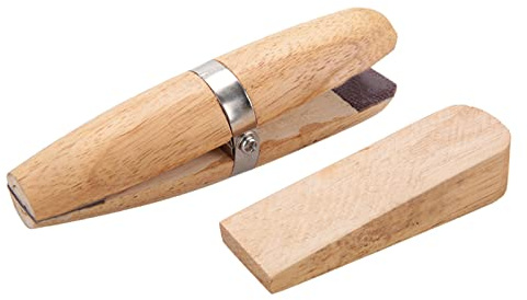 FILFEEL Wood Jewelers Holder, Ring Clamp Jewelry Making Benchwork Professional Hand Making Tool