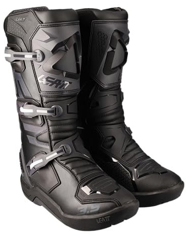 Leatt 3022060165 Stivale 3.5, Us12/Uk11/Eu47/Cm 30.5, Nero