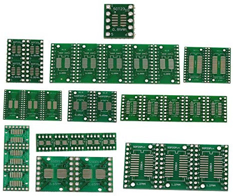 B Baosity 35Pc SOP MSOP SSOP TSSOP SOT23(8 10 14 16 20 24 28) SMT DIP Adapter Platte für DIY Projekt