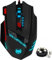 Aitalk Zelotes T90 - Ratón para juegos con cable, 8 botones programables, retroiluminación RGB, 7 modos de retroiluminación de hasta 7200 DPI para jugadores de PC con Windows (negro)
