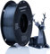 Ultra Silk+ PLA Filament 1.75mm, TINMORRY 3D Drucker Filament, 1 kg, 1 Spule, Eisen schwarz