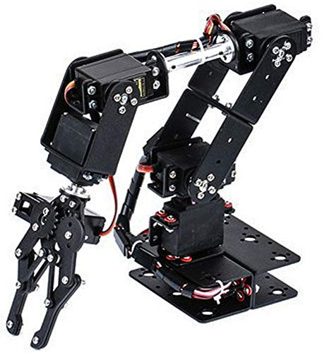 Roboterarm-Kit, Arduino-Roboterarm, 6Dof-Roboter, Mechanischer Arm, Klemmklaue, Kit, Dof-Manipulator, Industrieroboterteile