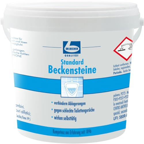 Dr. Becher Beckensteine Standard - 30 Stück | Packung (30 Stück)