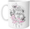 Tasse Kaffeetasse Buddha Kopf - personalisierbar - Keramiktasse Buddhatasse Buddhismus Bürotasse Becher - Geschenkidee für Kollegen - zAcheR-fineT