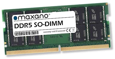 Maxano 32GB RAM kompatibel mit Medion Erazer Major X20 (DDR5 PC5-38400, SO-DIMM, Non-ECC)