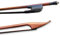 WUQIMUSC Brazilwood Archetto per violino 4/4 in stile barocco con rana in ebano naturale in crine di cavallo dritto (nero), VBOW-BAR-HEI-0