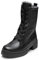 VITAFORM Stiefeletten Damen Gefüttert - Wasserabweisende Winterschuhe Damen - Warme Damen Stiefel Lammfell-Gefüttert für den Winter schwarz 40