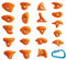 Entre Prises Klettergriffe-Set Kids 2, Farbe:Blau (Neue Form)