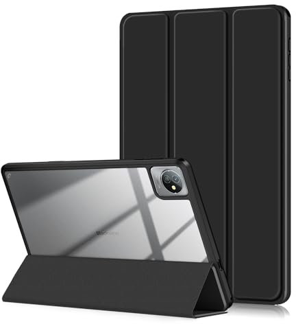 Xuanbeier Funda híbrida Compatible con Blackview Tab70, Funda Protectora Inteligente para Tableta de 10 Pulgadas y Auto-Reposo/Activación,Negro