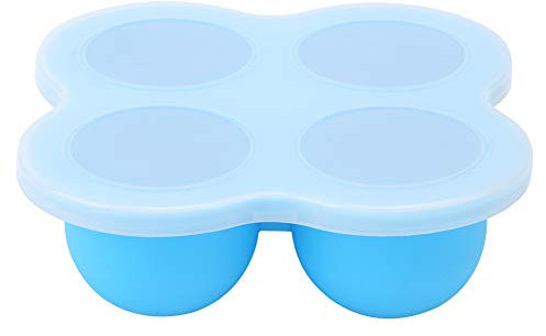 Stampi per morsi di uova in silicone, cuociuova sode, vassoio per cottura a vapore in silicone per uova, contenitore riutilizzabile per uso cucina, vaporiera per microonde