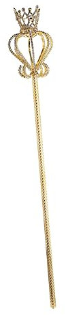 TOYANDONA 1Stk Kronen Dinosaurier faschingsaccessoires Fasching Accessoires Fun Toys for Pharaonenstab geburtstagskrone Mode-Fee- Krone Zauberstab Bohren Golden