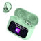 ZYHKON Bluetooth Headphones, Mini Bluetooth Earbuds with Immersive HiFi Stereo, In Ear Sleep Headphones with Noise Cancelling, Sleep Mode, IPX7 Waterproof, Green