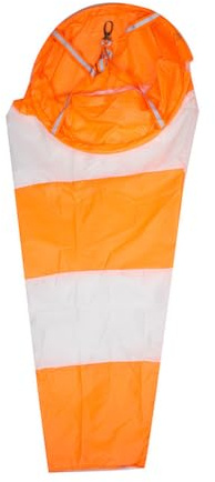 Manga De Viento Impermeable: Manga De Viento Con Tira Reflectante, Nailon Duradero Resistente A La Intemperie, Bolsa De Calcetín Para Medición De La Dirección Del De Poliéster Antidesgarros Con