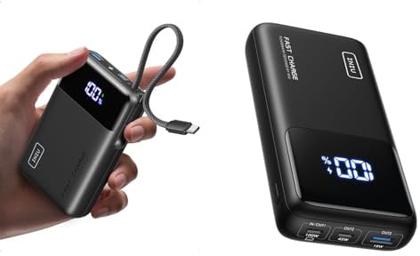 INIU 45W 20000mah Power Bank & INIU Laptop Power Bank 25000mAh 100W