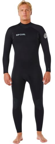 Rip Curl 2026 Männer Trad 4/3mm Rückenreißverschluss Neoprenanzug 18CMFS - Black