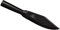Cold Steel Unisex-Adult Bowie Bushman Fixed Blade Knife, Black, Standard