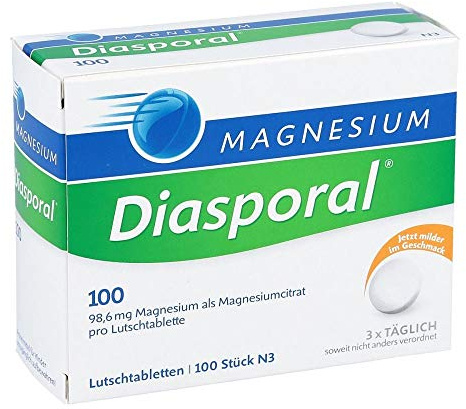 MAGNESIUM DIASPORAL 100 Lutschtabletten 100 St