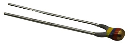 2X NTCLE100E3472JB0 NTC thermistor 4.7kΩ THT 3977K -40-125°C 500mW VISHAY