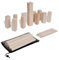 vidaXL Kubb Spiel Kiefernholz Wurfspiel Gartenspiel Geschicklichkeitsspiel