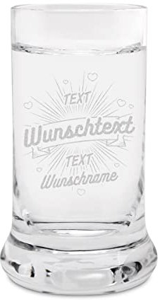 Leonardo Schnapsglas Stamper individuell graviert Geschenk - der Beste der Welt