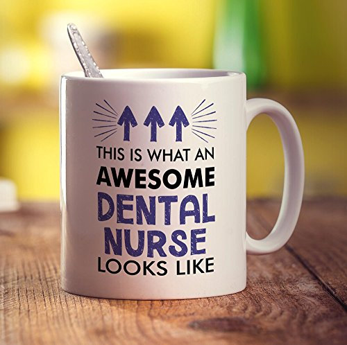 Printster This is What an Awesome Dental Nurse Looks Like Mug - 11oz Ceramic Cup