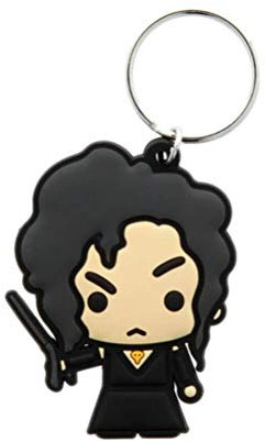 Wizarding World Harry Potter - Bellatrix Lestrange Chibi, Schlüsselanhänger aus Gummi, 4.5 x 6 cm