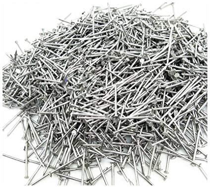 304 Edelstahl-Rundnagel, Nagel, Eisennagel, Holzbearbeitungsnagel, 500g-30mm