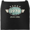 MoonWorks® Küchen-Schürze mit Namen Alter Kochschürze Vintage-Design personalisierte Geschenke Geburtstag Schwarz unisize
