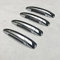 BGYZD Convient pour Peugeot 407 sw berline coupé accessoires garniture de couvercle de poignée de porte en plastique chrome-4D