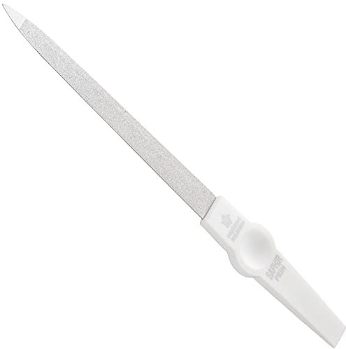 Pfeilring Saphir-Nagelfeile, weiß, doppelseitig, 18 cm lang