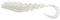 Berkley Gulp!® Nemesis Prawn Curl Tail; Salzwasser-Angel-Weichköder für Raubfische; Curly Tail Prawn, maximale Duftstreuung; perfekt zum Jiggen und langsamen Einholen, 12,5cm, perlweiß