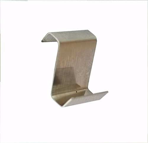 100 Stück Glashalter Z-Clips für Gewächshaus Schindelverglasung bis 4mm Glascheiben