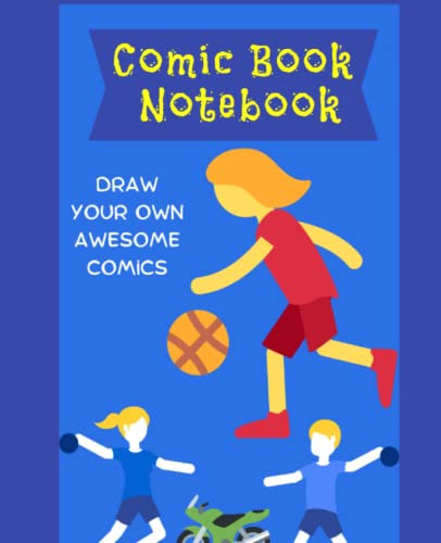 Comic Book Notebook: blank comic notebook