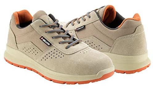 Bellota FTW304250S1P - Zapato de Seguridad Core S1P de Hombre y Mujer (Talla 42) de Piel Serraje Transpirable, Ligero y Resistente a Golpes y Rozaduras