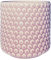 Nordring Retro Übertopf Vintage Pflanztopf für Zimmerplanzen Blumentopf Dotty L (15,5 cm ø), Rose, Keramik