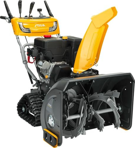 STIGA ST 6272 P TRAC Raupen-Schneefräse, Benzinmotor, 72cm Räumbreite, Scheinwerfer