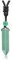 CrystalTears Green Aventurine Healing Crystal for Men Necklace Hexagonal Natural Quartz Crystals Point Pendant Necklace Adjustable Rope Gemstone Jewellery for Men