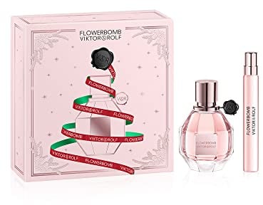 Viktor & Rolf Flowerbomb Eau de Parfum 50ml Gift Set 2022 (Contains 50ml EDP & 10ml Travel Spray)