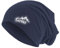 Roughtex Friendly Beanie SERVUS Unisex Jersey Mütze zweilagig Baumwolle reflektierend Bedruckt Navy OneSize (M/L)