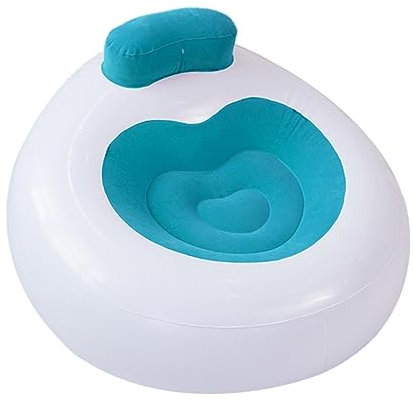 Sosoport 1stk Zusammenklappbares Aufblasbares Sofa Aufblasbare Liege Aufblasbarer Sitzhocker Sprengen Stuhl Liege Aufblasbare Outdoor-Couch Liege Aufblasen Luftsofa Sofatasche Beiläufig PVC