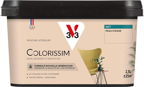V33 Peinture multi-supports Colorissim® Peau d'ange Mat 2,5L