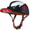 Mezzo Casco Moto Jet Retrò Tedesco Casco Scodella ECE Omologato Cappellino Baseball Caschi Demi Caschi Cromwell Con Fibbia Sgancio Rapido Scooter Elettrico Casco Da Motociclista 16,M:54-57CM