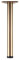 Pied de Meubles Réglables,Pied de Table en Métal,Cylindrique,Alliage D'aluminium,Jambe de Support pour Bar,Table À Manger,Plans de Travail,avec Vis,Bronze,Personnalisable (85cm)
