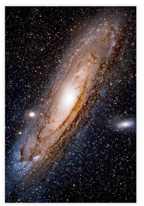 Andromeda Planet Schulzimmer-Poster, Leinwand-Poster, Schlafzimmer-Dekor, Sportlandschaft, Büro, Raumdekoration, Geschenk, ungerahmt: 30 x 45 cm