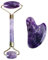 Roller Gua Sha Amethyst Gesicht Roller Werkzeuge Schönheit Für Massage Auge Roller Für Augen Selbst Pflege Gua Sha Set Muster Roller