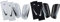Nike Unisex Shinguard Mercurial Lite, White/White/Black, DN3611-100, S & Unisex – Erwachsene MERC Lite-Fa22 Schienbeinschoner, Black/Black/White, S