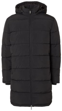Selected Homme Male Wattierte Jacke Lange