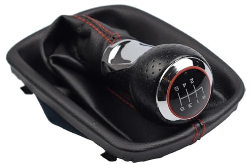 Cakievro 5 6 Gang Schaltknauf Hebel Manuell Fit Für Au=di A4 B6 8E 2000-2004 A6 C5 4B 1997-2005 (R-6 Gang)